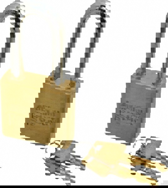 Padlock: Brass & Steel, Keyed Different,